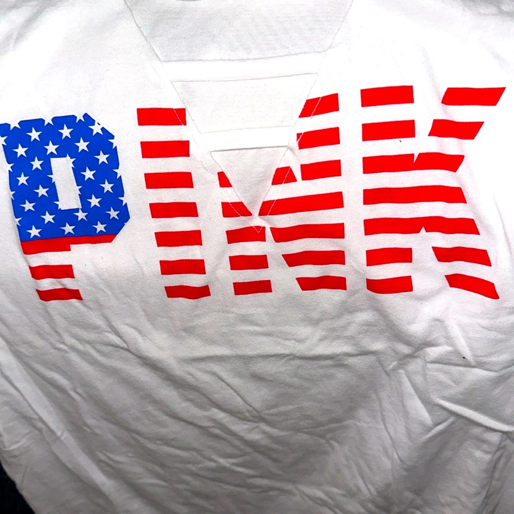 Authentic PINK Americana t-shirt oversized